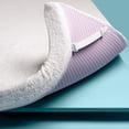 thumbnail image 1 of ViscoSoft 3 Inch Charcoal Memory Foam Mattress Topper Twin - Select High Density Ventilated Mattress Pad, 1 of 2