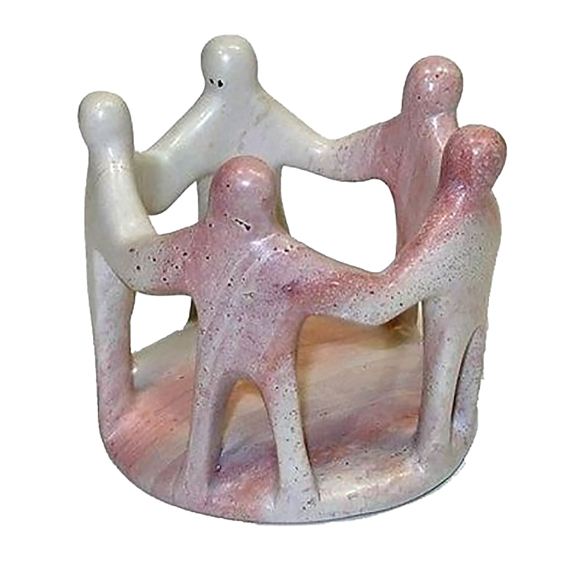 Cercle d'Amis en Pierre de Savon Naturelle - Smolart