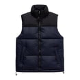 thumbnail image 1 of FAIWAD Gilet Matelassé Sans Manches pour Femme Grande Taille à Col Montant, Rembourré, avec Fermeture Éclair, Vestes avec Poches, 1 of 3