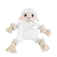 thumbnail image 1 of One Paw, Lamb Rope Dog Toy with Squeaker and Durable Stitching, 1 of 7
