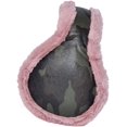 thumbnail image 2 of Classic Women's And Men's Adjustable Winter Foldable Earmuffs (Pink), 2 of 5
