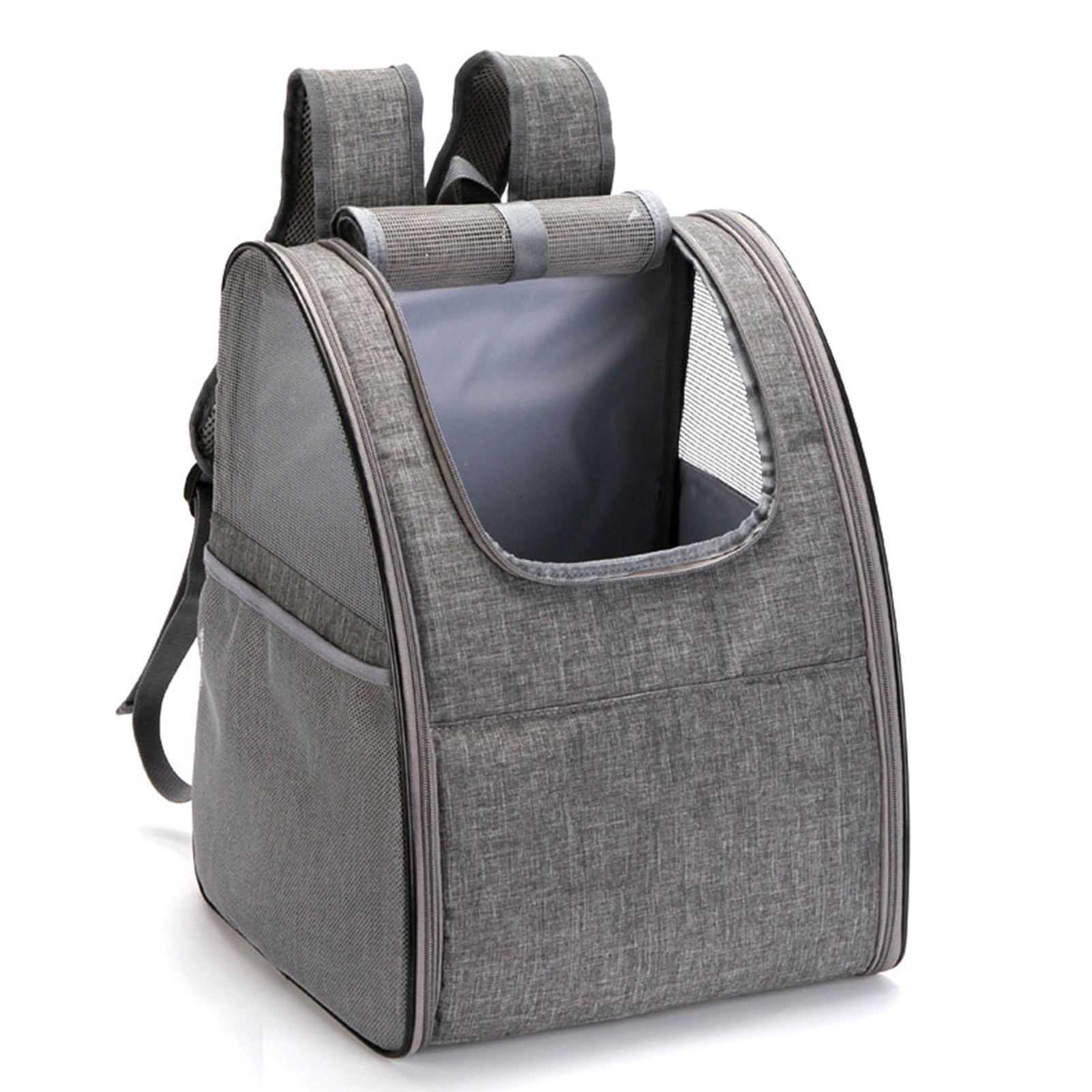 Yeacher Cat Carrier Backpack Foldable Pet Carrier Backpack Breathable Mesh Carrier Bag with Inner Pad for Cats and Small Dogs Travel Camping Hiking
