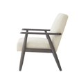 thumbnail image 4 of Posh Living Alton Traditional Fabric & Solid Wood Armchair in Beige/Gray, 4 of 9