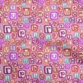 thumbnail image 1 of oneOone Cotton Flex Pink Fabric Kids Alphabet Sewing Craft Projects Fabric Prints By Yard 40 Inch Wide, 1 of 4