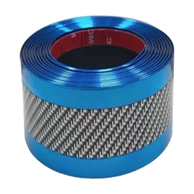 Autocollants Protecteurs de Porte en Fibre de Carbone Film Résistant aux Rayures pour Rebord de Coffre Auto pour une Étanchéité Améliorée Réduction de Bruit