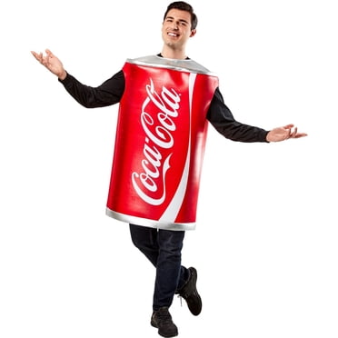 Déguisement Unisexe Canette de Coca-Cola pour adulte