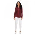 thumbnail image 5 of Penmans Women's Button-Up Plaid Shirt, 5 of 5