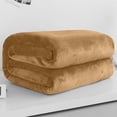 thumbnail image 4 of Solid Color Blanket Fleece Blanket Fleece Gift Yoga Cover Blanket French Fleece Blanket, 4 of 5