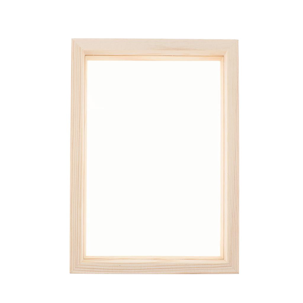Wooden Picture Photo Display Display Set for Medals Preserved , Wood, 11.4 x 16.4cm