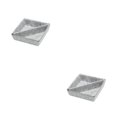 thumbnail image 2 of QualitChoice Home Hotel Felt Keys Tapes Phone Watch Storage Box Living Room Drawer Pens Remotes Jewellery Organizer Container Light Grey 2PCS, 2 of 6