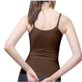 thumbnail image 3 of Dealovy Tank Tops for Women Belly Control Shapewear Seamless Body Shaper Workout V-Neck Cami Tops, 3 of 5
