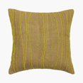 thumbnail image 1 of The HomeCentric Custom Cushion Cover, Yellow Throw Pillow Covers, Pack of 2, 24x24 inch (60x60 cm) Burlap Beaded Throw Pillows For Couch, Abstract Pattern Modern Style Easter - Yellow Sherbet, 1 of 4