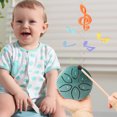 thumbnail image 1 of HOARBOEG Outdoor Rain Drum 3 Inch 6 Tone Mini Steel Tongue Drums Outdoor Musical Instruments Create A Peaceful In Your Garden, 1 of 2