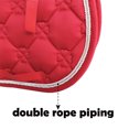 thumbnail image 4 of tamizeot Produits de Course Équestre Ensemble de Tapis de Selle pour Équipement Équestre Haute Performance Tapis de Selle Tapis Anti-Transpiration Rouge, 4 of 6