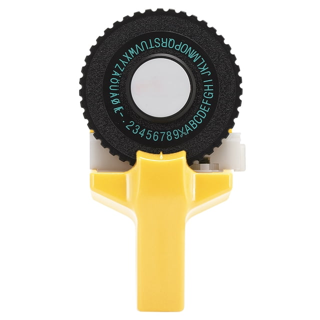Mini Tape, ABS Material Manual Tape Maker Creativity For Handbook Pink,Black,Red,Yellow,Shallow Blue