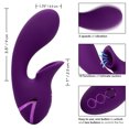 thumbnail image 2 of California Dreaming Huntington Beach Heartbreaker Rabbit Vibrator, Purple, 2 of 5