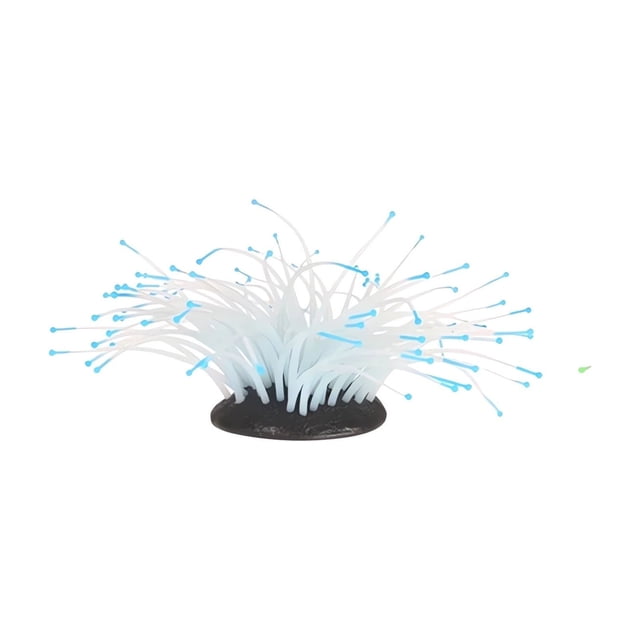 WRKEKC Clearance Simulation Of Luminous Anemone Fish Tank Landscaping Decoration Aquarium Scenery