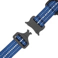 thumbnail image 4 of One Paw, Dotted Nylon Dog Collar with Metal Buckle, Blue, Water Repellent, Multiple sizes, 4 of 4