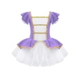 thumbnail image 1 of Kvysinly Robe Tutu de Ballet pour Filles Enfants Costumes d'Halloween Robe de Princesse Vintage Déguisement Tenue de Fête Violet 12, 1 of 5