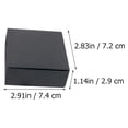 thumbnail image 3 of CIMAXIC 24pcs Black Convenient Packing Boxes Moving Boxes Express Storage Boxes,2.91"X2.83"X1.14", 3 of 4