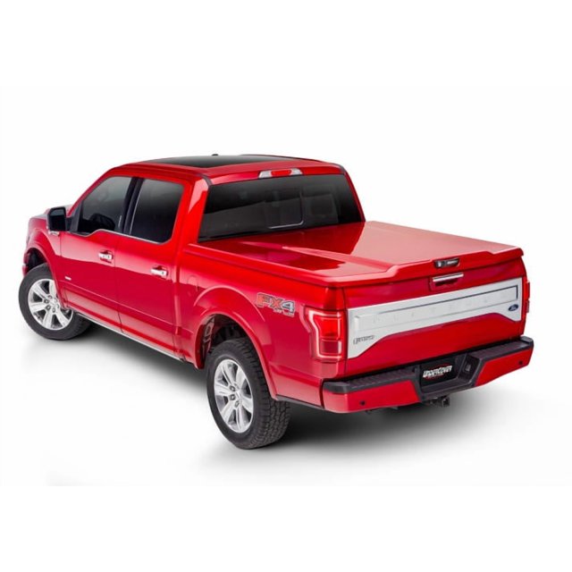 UnderCover Tonneau Cover UC2208L-JS Elite LX; Tilt-Up; Lockable; Iconic Silver - Vehicle Colour Code JS; ABS Composite Material