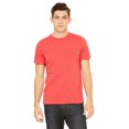 thumbnail image 1 of Bella Canvas Mens CVC Jersey Tee, 3XL, Heather Red, 1 of 3