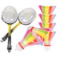 thumbnail image 5 of KAKOWELY Badminton balloon 8pcs Inflatable Badminton Balloons For Party Decorations Aluminum Foil Badminton Racket Balloons For Sports Themed Birthday Celebrations, 5 of 5