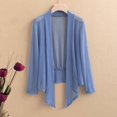 thumbnail image 4 of Yuyuzo Womens Cropped Cardigans for Dresses Long Sleeve Open Front Lightweight Knit Sweaters, 4 of 4