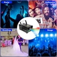 thumbnail image 3 of Machine à Fumée 400W RGB LED Fête Boîte de Nuit DJ Brumisateur Chauffage Rapide Télécommande Mariage Scène Machine à Fumée, 3 of 7