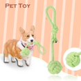 thumbnail image 1 of Agiferg Puppy Dog Pet Toy Cotton Braid Shape Rope Chew Knot New Hand-Drawn Ball Dog, 1 of 6