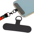 thumbnail image 4 of Phone Hanging Cord Tab, Wear Resistant Mobile Phone Lanyard Patch Universal Less Interference Nylon  For Necklace Or Wrist Rope Black, 4 of 8