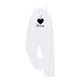thumbnail image 3 of SXcggal One Combinaison Décontractée Imprimée pour Filles Mignonne Décontractée Légère Pantalon pour Enfants, 3 of 3