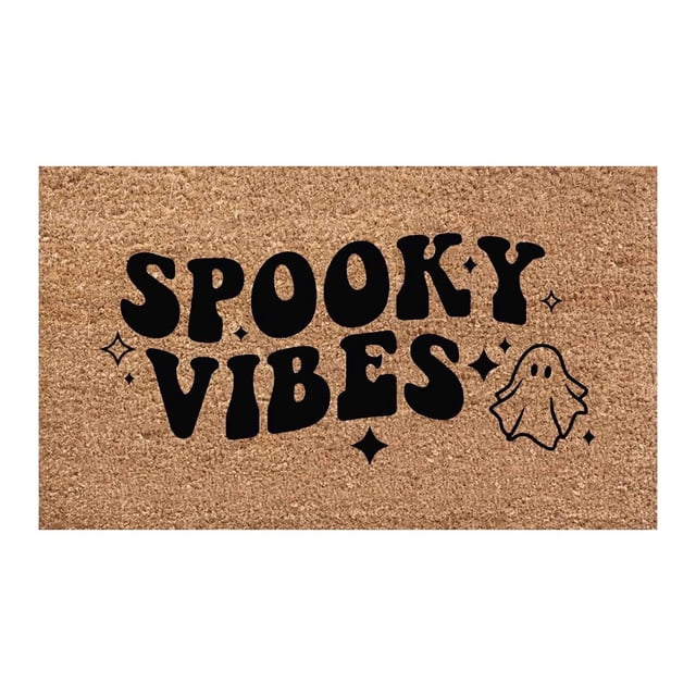 Dvkptbk Halloween Bathroom Rugs Halloween Printed Carpet Non-slip Entry Door Entry Mat Absorbent Bathroom Kitchen Entryway Mat Halloween Decorations on Clearance