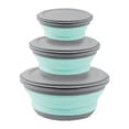 thumbnail image 1 of TUWABEII Silicone Food Storage Containers with Lids, Collapsible Meal Prep Lunch Containers, Microwave, Freezer and Dishwasher Safe, 1 of 5
