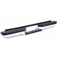thumbnail image 3 of Westin Automotive 31000 Bumper Perfect Match One Piece Design; Direct Fit; Mounting Hardware Included; Chrome Plated Steel; With License Plate Mount/ Black Step Pad, 3 of 3