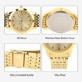 thumbnail image 4 of Quartz Mens Watch, Dual Date Stylish Classic Quartz Stainless Steel Commercial Dress Watch, 4 of 8