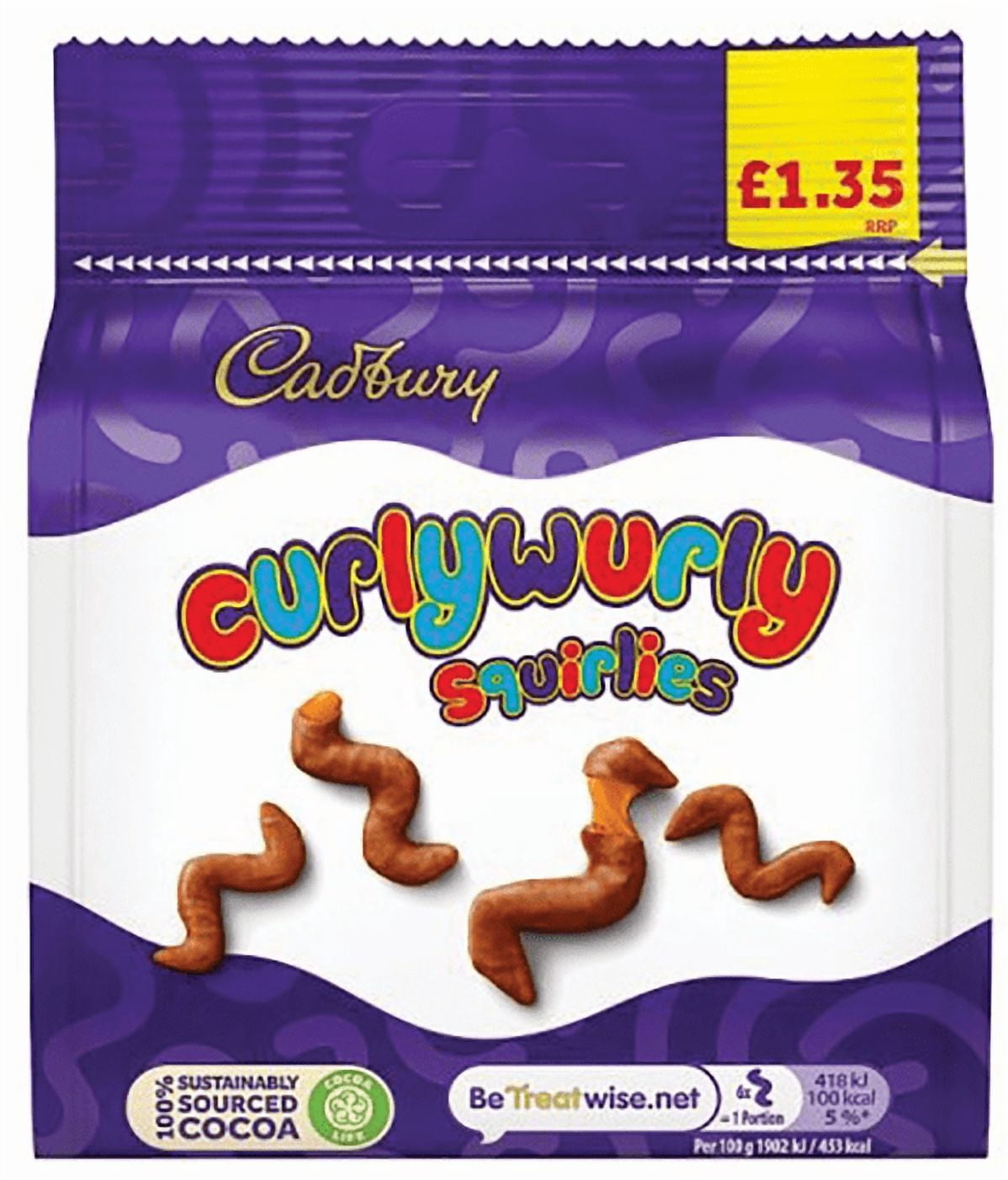Cadbury Curly Wurly Squirlies Pouch (UK) 85g