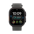 thumbnail image 2 of Apple Watch Ultra 4 GPS + Cellular 49mm Natural Titanium Case with Translucent Grey Ocean Band, 2 of 5