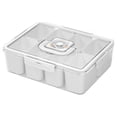 thumbnail image 2 of SuoKom Kitchen Plastic Food Storage Container with Airtight Lids Reusableleftover Food Lunch Boxes - Leak Proof, 2 of 7