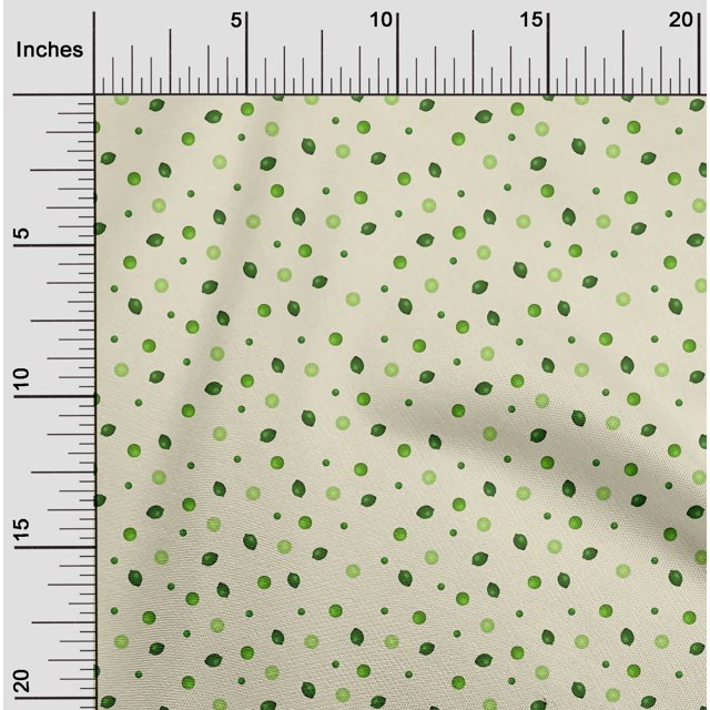 oneOone Polyester Lycra Fabric Lemon Vegetable Decor Fabric Printed BTY 56 Inch Wide