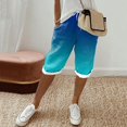 thumbnail image 4 of WEAIXIMIUNG Ladies Pants Pull On Brown Womens Color Pocket Straight Tube Loose Stretch Yoga Pants Color Contrast Solid Pants, 4 of 5
