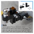thumbnail image 4 of Adjustable Trailer Hitch 2" Receiver 6" Drop/Rise Drop Hitch 12500 LBS Ball Mount 2" 2-5/16" Dual Towing Ball Double Locks ,Dependable Strength, 4 of 7