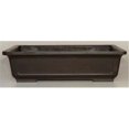 thumbnail image 1 of Bonsai Boy e1425 Mica Bonsai Pot, Brown - Rectangle, 1 of 1