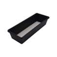 thumbnail image 1 of Mainstays Black Plastic Non-Slip Cabinet Drawer Organiser, 3.75" x 9.75", for Kitchen Gadgets, 1 Piece, 1 of 5