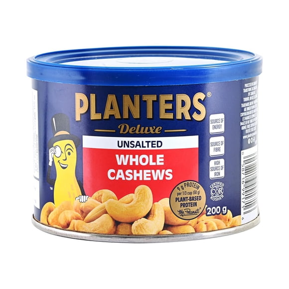 Planters Cashews, Roasted & Unsalted