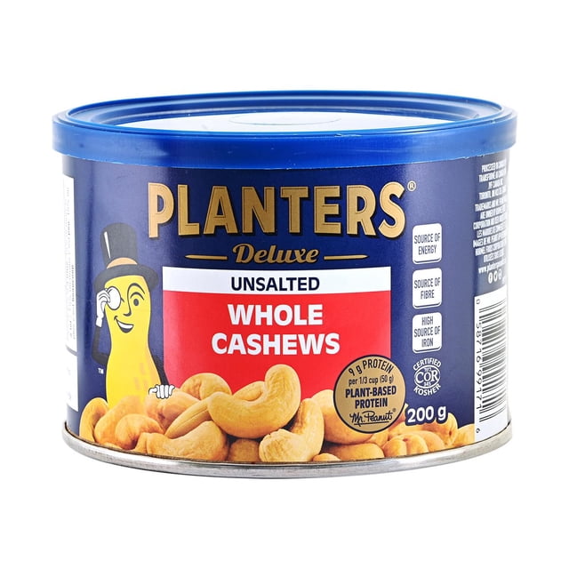 Planters Cashews, Roasted & Unsalted