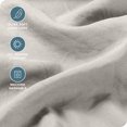 thumbnail image 2 of Bare Home Washed Sheet Set - Premium 1800 Collection - Deep Pocket - 3 Piece - Twin XL, Fog, 2 of 6