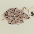 thumbnail image 3 of Chemises à Manches Longues Style Western avec Imprimé Vache pour Garçons, 3 of 9
