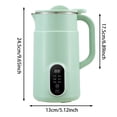 thumbnail image 3 of Binwennn Soya Milk Maker Milk Maker With Delayed Start/heating/self Cleaning/heating Oven Function For Homemade Milk Oatmeal And Soya Milk Stuff for New Jean Chef Hand Mixer Hand Held Mix Hand Held Or, 3 of 8