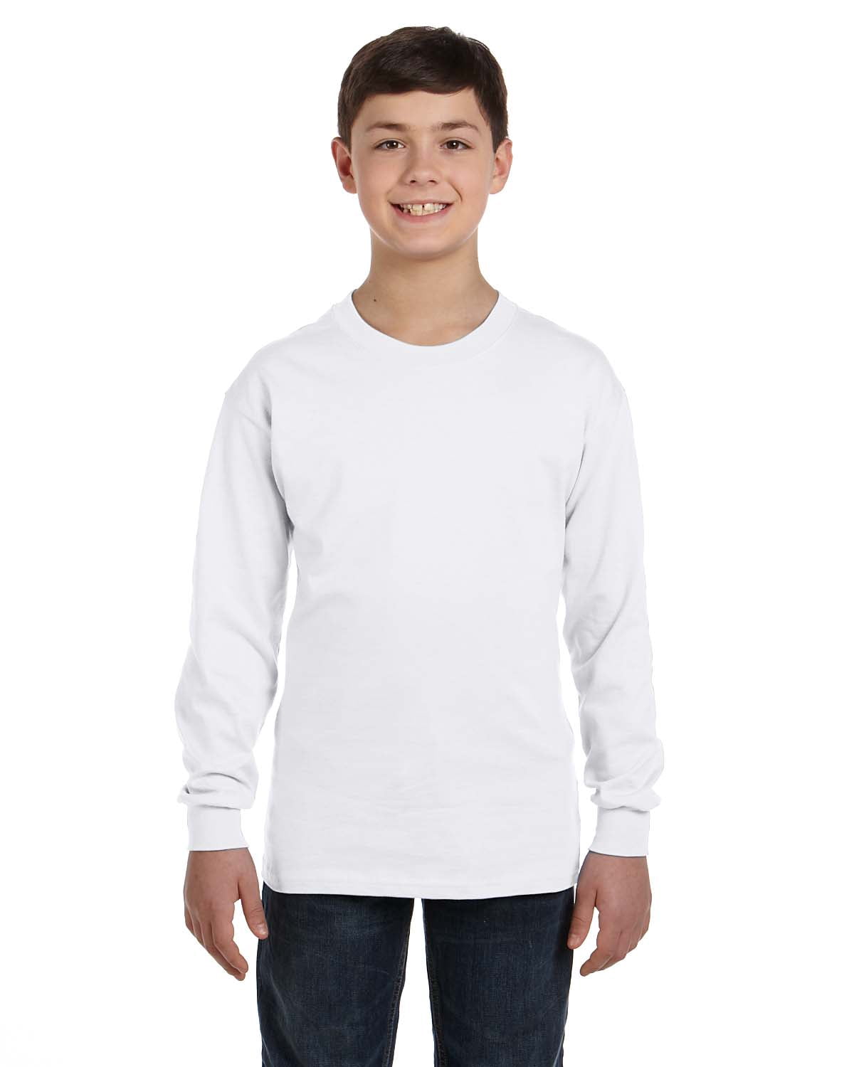 Gildan Heavy Cotton Youth Long Sleeve Tee